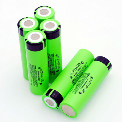 NCR18650B 3.7V 3400mAh 18650 Lithium Ion Rechargeable Battery Cell, Unprotected Li-ion Battery for Flashlight, RoHS Compliant Made in China