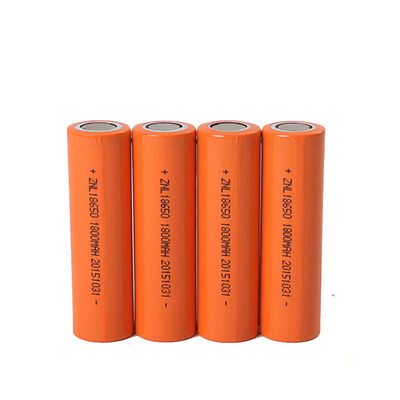 18650 Lithium Ion Cell 3.7V 1800mAh Cylindrical Rechargeable Battery for Battery Pack Assembly for LED Light，MSDS Compliant Made in China
