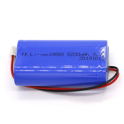 Rechargeable 18650 Battery Pack | CC CV 5200mAh Li Ion 3.7 V Battery Pack for Cordless Vacuum Cleaners | MSDS Certified | China OEM Manufacturer