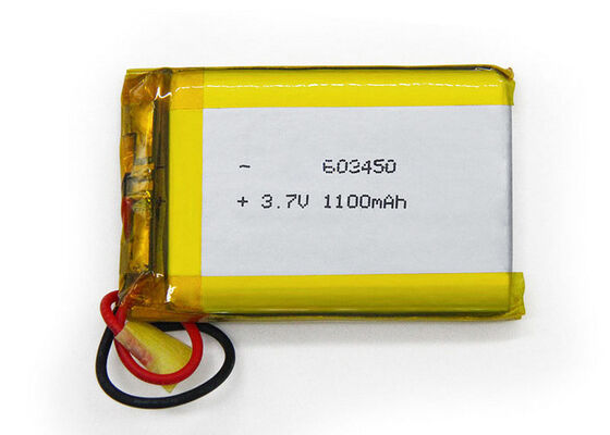 603450 3.7Volt 1100mah Lipo Battery 1S1P Rechargeable Li-polymer Batteries