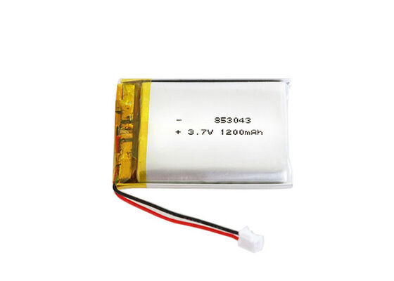 3.7V Lipo 853043 1200mAh Rechargeable Lithium ion Polymer Battery With Protection Board