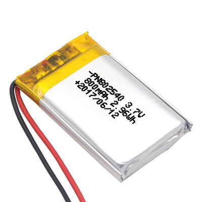 Polymer Battery PL802540 800mAh 3.7 V Lithium Ion Polymer Battery
