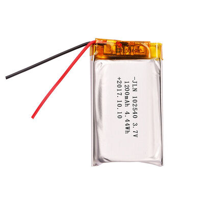 4.44Wh PL102540 1200mAh 3.7V Lithium Polymer Battery