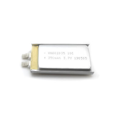 PL602035 MSDS 3.7V 350mAh Lithium Ion Polymer Battery