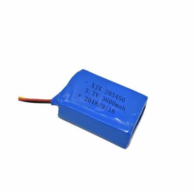 Rechargeable Lithium Polymer Battery | 3.7Volt 3600mAh Polymer Battery for Small Flying Helicopters | IEC62133 China Manufacturing Factory