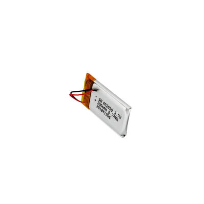 PL402030 3.7V 200mAh Rechargeable Lithium Polymer Li-Po Battery with Positive Negative Wires for Ultra-Mini Portable Gadgets, MSDS China Manufacturer