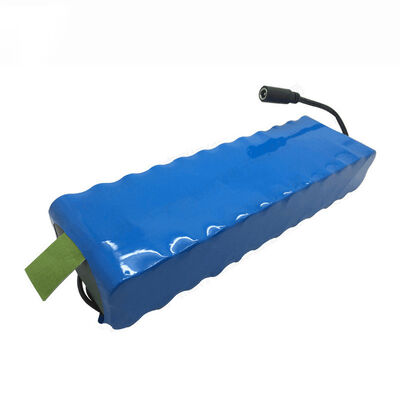 Custom Sony 12V 20Ah Lithium Battery Pack, Blue PVC Heat Shrink Wrap with DC Female Charging Port & Pull Tab, RoHS Compliant Made in China