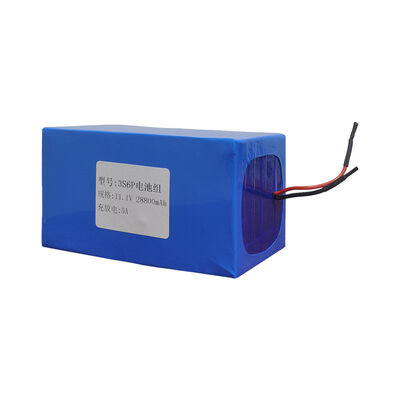 BMS Protected 18650 Battery Pack | 12V 28800mAh 18650 Battery Pack with Shrinked PVC for Vendor Stall Lighting | UN38.3 Compliant Made in China