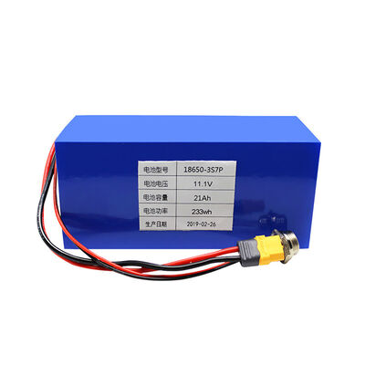 Rechargeable 18650 Battery Pack | 12V 21Ah Lithium Ion Battery Pack with XT60 Connector for Outdoor Solar Equipment | IEC62133 China Manufacturer