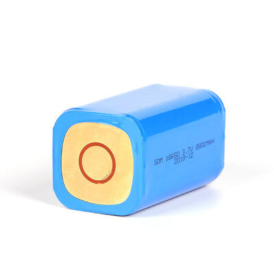 Long Cycle Life 18650 Battery Pack | 11.1V 8800mAh Lithium Battery Pack Insulated Rechargeable Single Battery for Portable LED Light | CB China Manufacturer