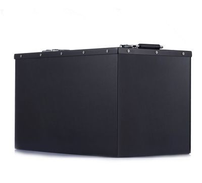 18650 Lithium Battery Pack | 12V 200Ah Large Capacity Metal Lithium Battery Box with Double Handles for RV Camping Energy Storage | UN38.3 Certified China Factory