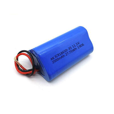 Samsung 18650 Battery Pack | 11.1V 2500mAh 3S 18650 Rechargeable Lithium Battery Pack for  Power Tools | UN38.3 China Manufacturing Factory
