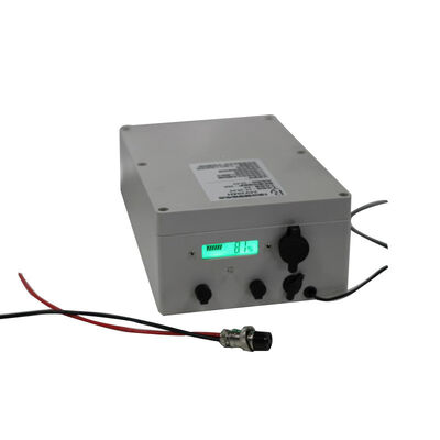 20Ah 24V 18650 Lithium Ion Battery Pack with Separate DC Female Charge Jack & Red Anderson High Current Discharge Connector for Farm Spraying Machine, CE China Manufacturer