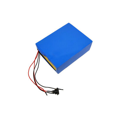 24V 50Ah 18650 Lithium Ion Battery Pack with Separate Balance Sampling Wires & Single DC Male Shared Charge Discharge Plug, CB China Manufacturer