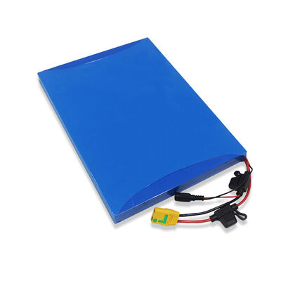 7500mAh 24V Ultra Thin Flat LiPo Lithium Polymer Battery Pack with XT60 High Current Connector & Dual Fuse Safety Holders for Electric Skateboard, ROSH China Manufacturer