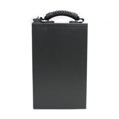 60V 20Ah LiFePO4 Lithium Battery Pack with Anti-Slip Fabric Carry Handle & Side Aviation Connector Port for Portable Outdoor Equipment，IEC62133 China Manufacturer