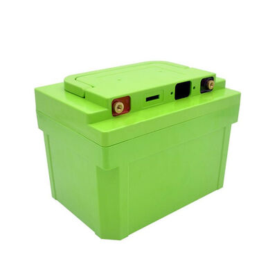 48V 15Ah LiFePO4 Lithium Battery Pack with Top Carry Handle, Positive Negative Terminal Studs, DB9 Communication Port & IEC Charging Socket，UN38.3 Certified