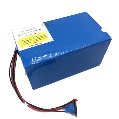 48V 40Ah 18650 Lithium Ion Battery Pack, Built-in BMS Blue Plastic Quick Connector for Farm Machinery, RoHS Compliant Made in China