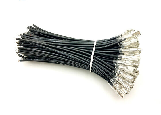 6.35*0.8 Female Fully Insulated Spade Crimp Terminal Nylon Wiring Spade Connectors