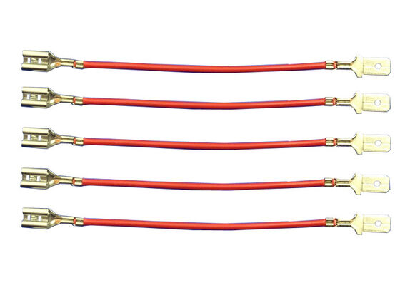 Copper Plating Battery Nickel Tabs Spade Terminals Electronic Cable Wire Connector