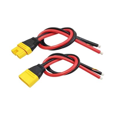 Custom Wire Harnesses | Amass AS150U Male Female Connector For Drone, with Signal Pin, 8AWG Silicone Wire | With Flexible MOQ