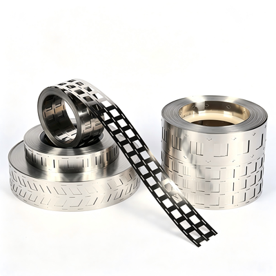 Nickel Strip Roll Wholesale, Custom Pre-Punched Nickel Plated Steel Strip 18650 21700 Battery Holder Positioning Nickel Strip for Lithium Battery Pack Spot Welding , Nickel Tab Supplier China
