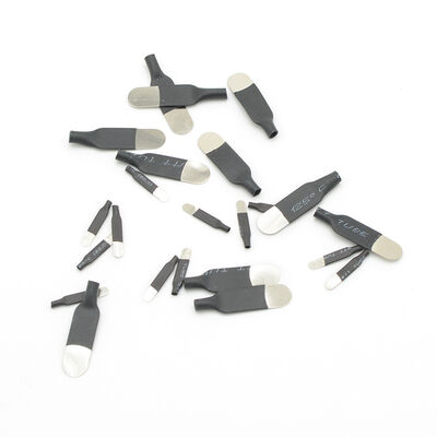 OEM ODM Pre Insulated Nickel Battery Strip 0.12mm Thickness 4mm Width 40mm Length Heat Shrink Sleeve Included for Battery Welding, Bulk Order Nickel Plated Steel Strip Factory