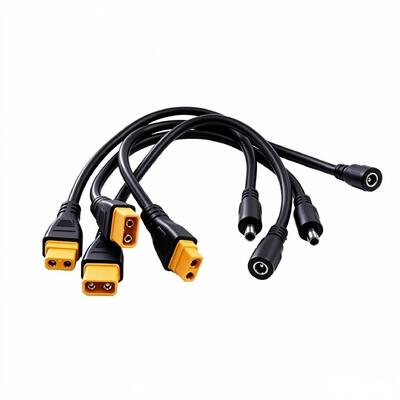 Custom XT60 to DC Power Cable | XT60 Female to DC Male/Female Adapter Wire for RC Battery