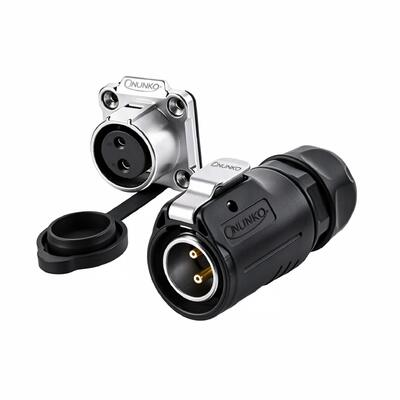 Industrial Waterproof Circular Power Connector | CNLINKO Panel Mount Male Female Circular Connector