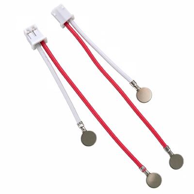 OEM PH2.0 Round Nickel Tab Wire Harness, Red & White Lead for 18650 Lithium Battery Spot Welding