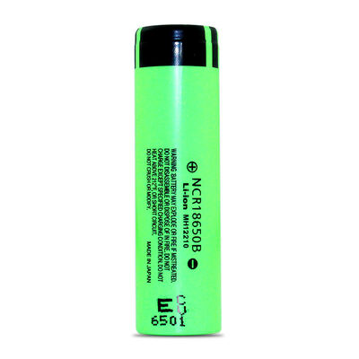 NCR18650B 3.7V 3400mAh 18650 Lithium Ion Rechargeable Battery Cell, Unprotected Li-ion Battery for Flashlight, RoHS Compliant Made in China