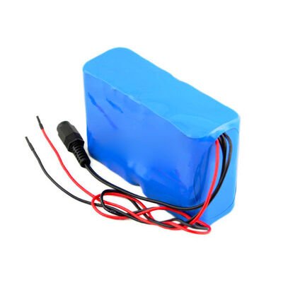 14.8V 6.6Ah Lithium Ion Battery Pack with DC Power Jack & Bare Wire Leads, Rechargeable Li-ion Battery Built-in BMS Protection for Mini Motor，CE China Manufacturer