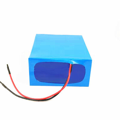 20Ah 24V Customized Lithium Ion Battery Pack Full Blue PVC Insulation Film with Bare Red Black Wire Terminals, Built-in BMS Protection Circuit for E-bike, CE Certified