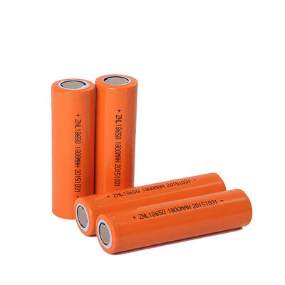 18650 Lithium Ion Cell 3.7V 1800mAh Cylindrical Rechargeable Battery for Battery Pack Assembly for LED Light，MSDS Compliant Made in China