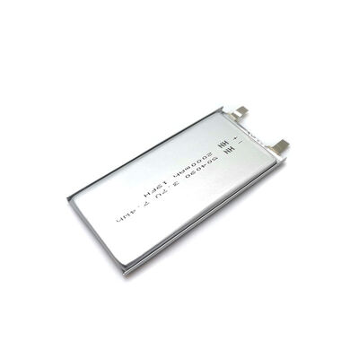 Factory Supply 504090 3.7V 2Ah Lithium Polymer Soft Pack Battery Cell with Welding Tabs for Bluetooth Speaker, CE Compliant Made in China