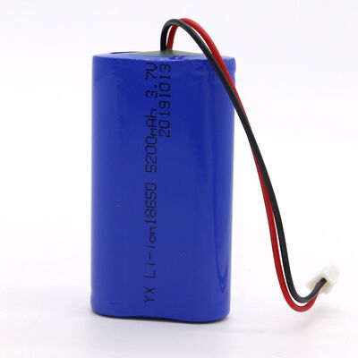 Rechargeable 18650 Battery Pack | CC CV 5200mAh Li Ion 3.7 V Battery Pack for Cordless Vacuum Cleaners | MSDS Certified | China OEM Manufacturer