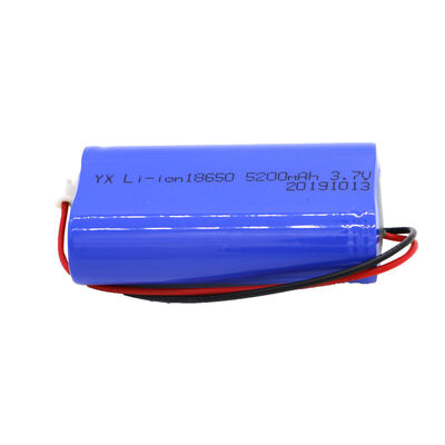 Rechargeable 18650 Battery Pack | CC CV 5200mAh Li Ion 3.7 V Battery Pack for Cordless Vacuum Cleaners | MSDS Certified | China OEM Manufacturer