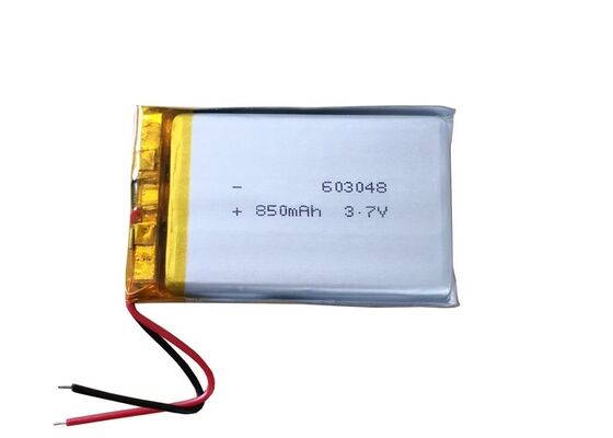 603048 Lithium Polymer Battery Pack 3.7V 850mAh Lamp Lipo Batteries