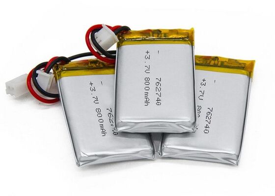762740 3.7 V Rechargeable Lithium Polymer Battery 800mah Li-polymer Battery