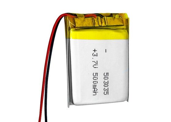 3.7V Lithium Polymer Battery Pack 500mah 503035 Lithium Ion Polymer Battery