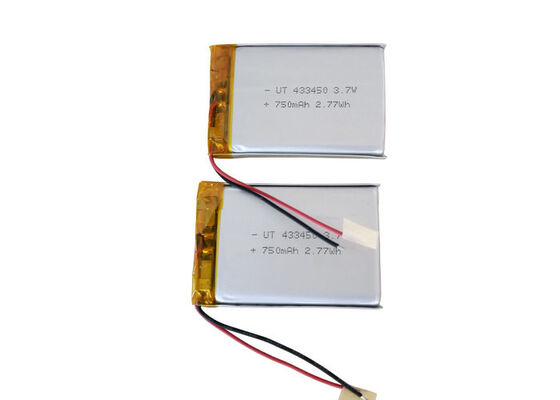 PCM Protected Lipo 433450 3.7V Lipo Battery 750mah Rechargeable Li-ion Battery