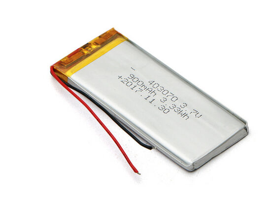 Lithium Polymer Battery 900mah 3.7Volt Lipo 403070 Small Lithium Battery