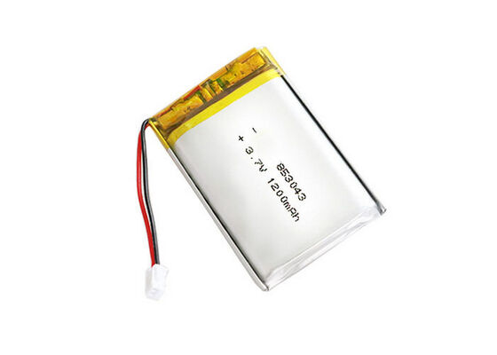 3.7V Lipo 853043 1200mAh Rechargeable Lithium ion Polymer Battery With Protection Board