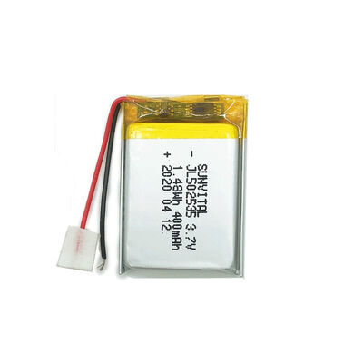 PL502535 1.48Wh 400mAh 3.7 V Lithium Battery Pack