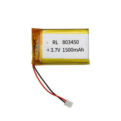 PL803450 1500mAh 3.7 V Lithium Polymer Battery Within 1C Rate