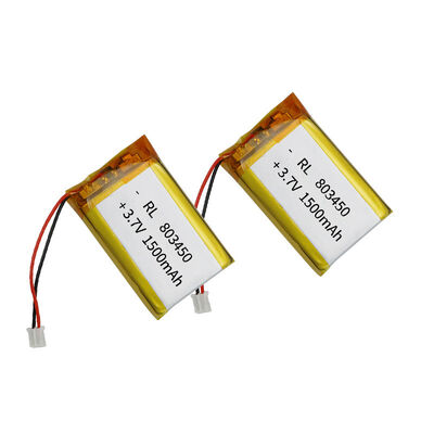 PL803450 1500mAh 3.7 V Lithium Polymer Battery Within 1C Rate
