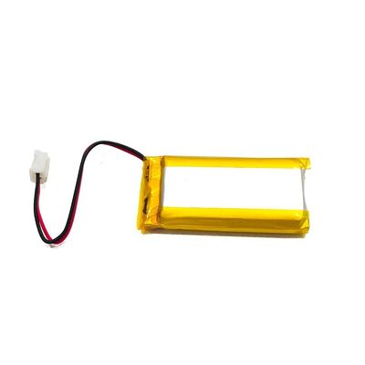 NMC 500mAh 3.7 V Lithium Polymer Battery For Portable Source