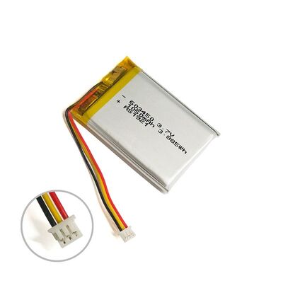 Discharge Protection Small Lipo Battery 3.7 V 1050mAh KPL603450
