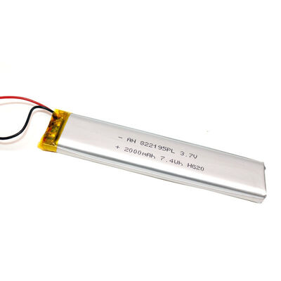 Slim PL822195 2000mAh 7.4Wh 3.7 Volt Battery Pack