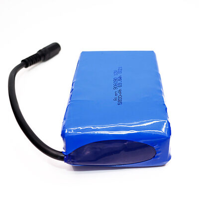 UN38.3 Certified | Long Cycle Life Lithium Polymer Battery | 12V 5800mAh 65Wh 3S Lipo Battery for Small DC Motor Drives | Customizable China Factory Direct